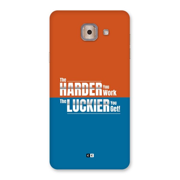 Hard Luck Back Case for Galaxy J7 Max