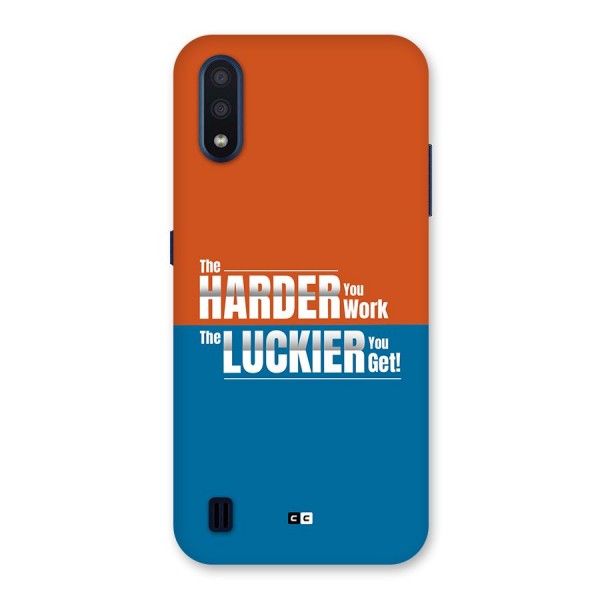 Hard Luck Back Case for Galaxy M01