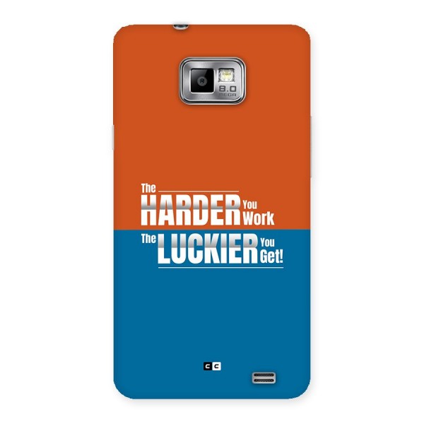 Hard Luck Back Case for Galaxy S2