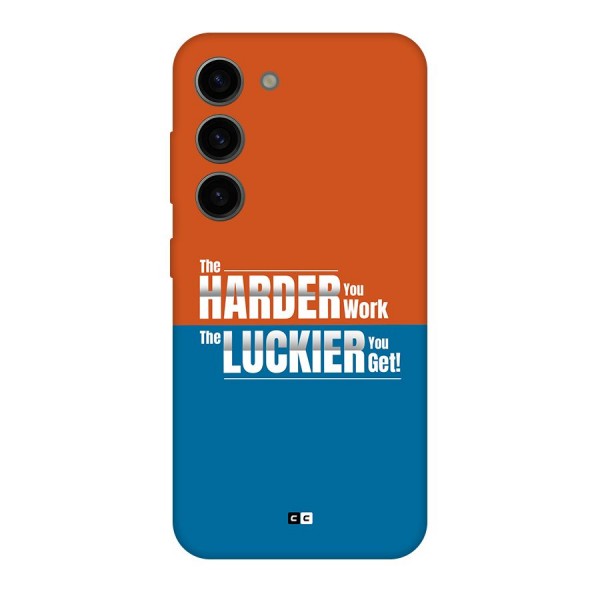 Hard Luck Back Case for Galaxy S23