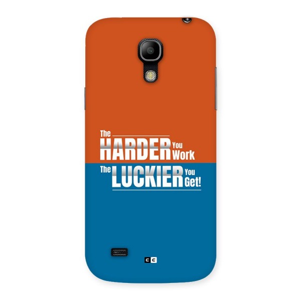 Hard Luck Back Case for Galaxy S4 Mini