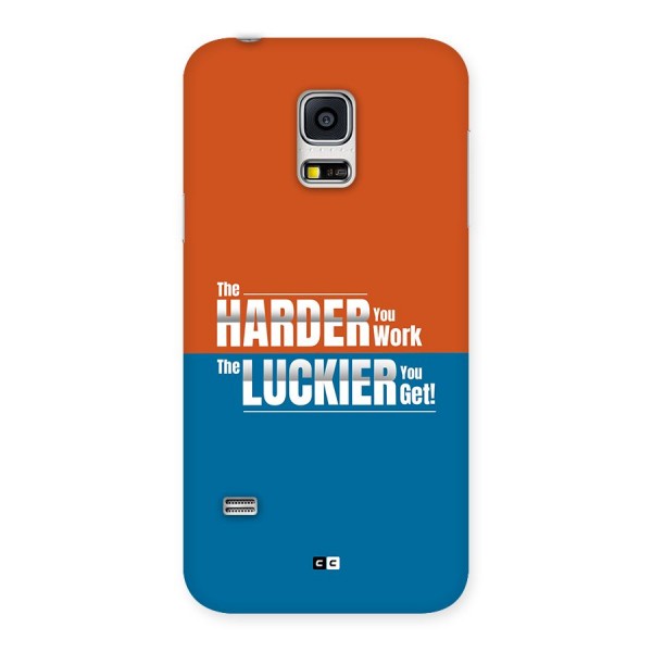 Hard Luck Back Case for Galaxy S5 Mini