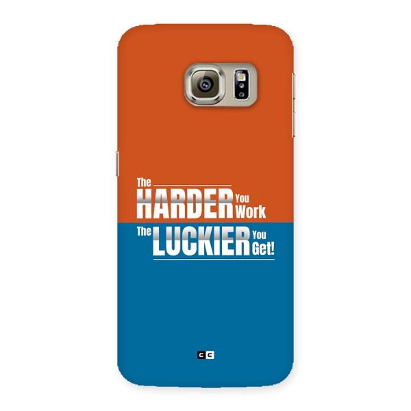 Hard Luck Back Case for Galaxy S6 edge