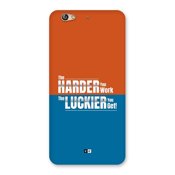 Hard Luck Back Case for Gionee S6