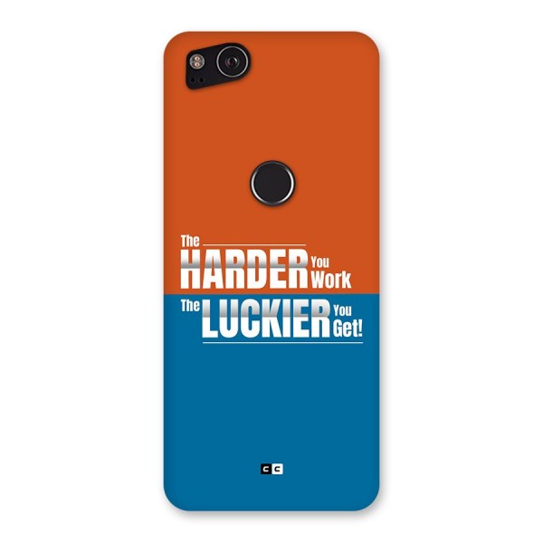 Hard Luck Back Case for Google Pixel 2