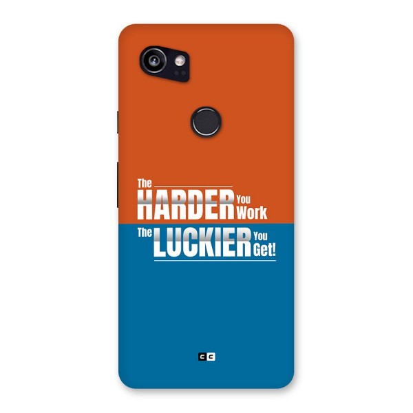 Hard Luck Back Case for Google Pixel 2 XL