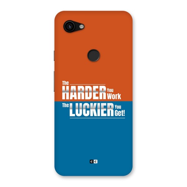 Hard Luck Back Case for Google Pixel 3a XL