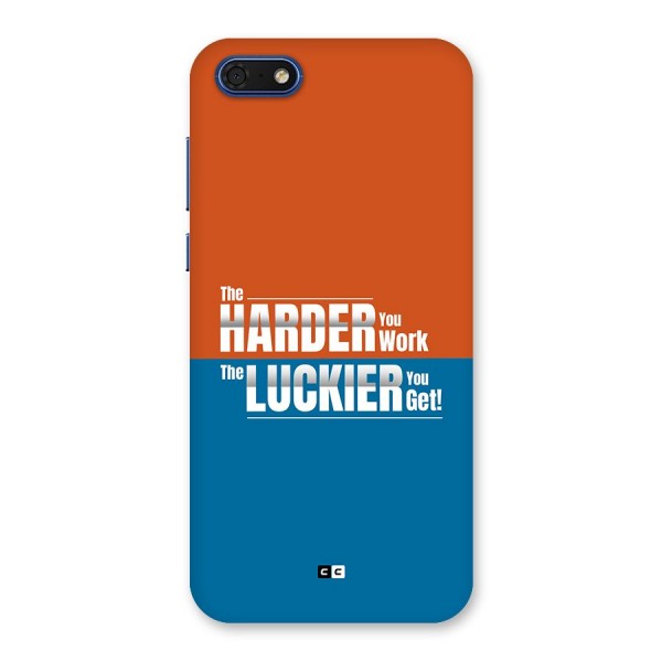 Hard Luck Back Case for Honor 7s