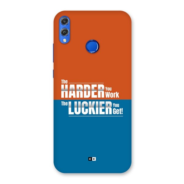 Hard Luck Back Case for Honor 8X