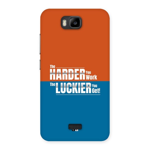 Hard Luck Back Case for Honor Bee