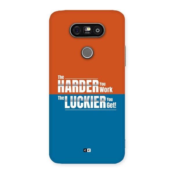 Hard Luck Back Case for LG G5