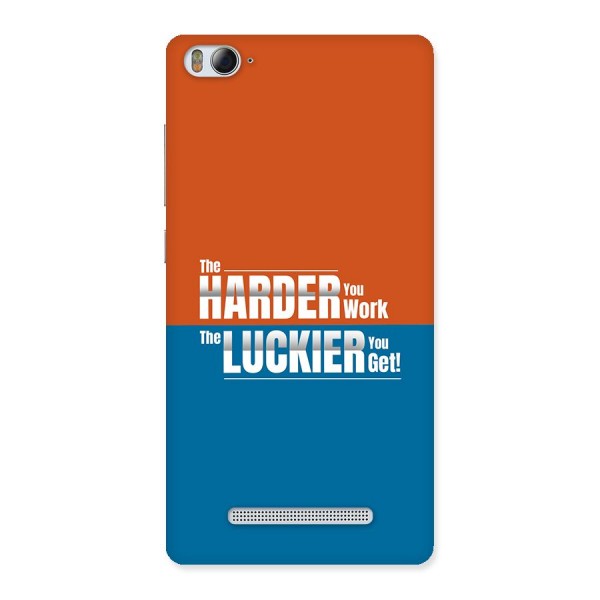 Hard Luck Back Case for Mi4i