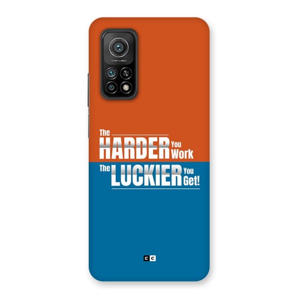 Hard Luck Back Case for Mi 10T Pro 5G