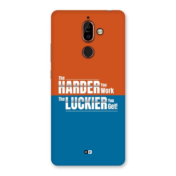 Hard Luck Back Case for Nokia 7 Plus