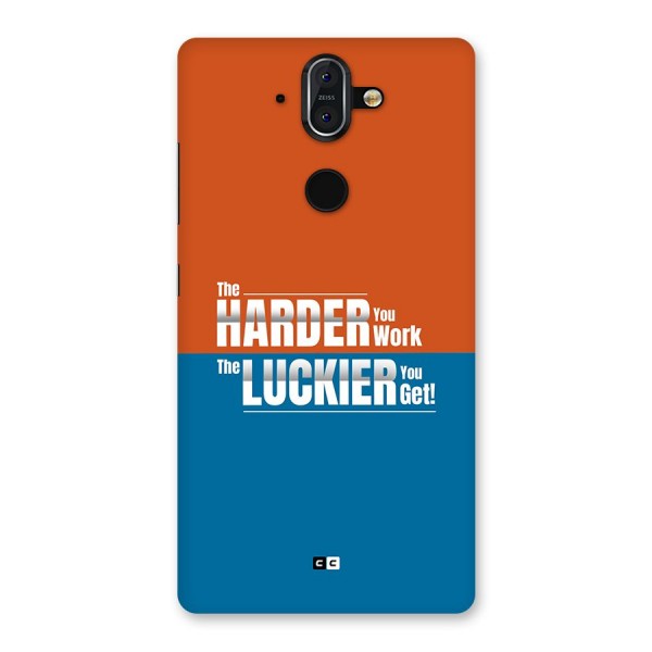 Hard Luck Back Case for Nokia 8 Sirocco