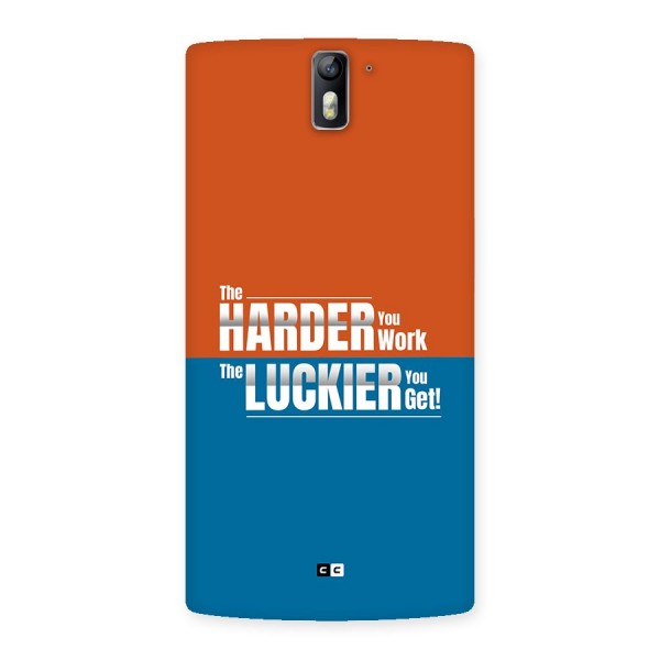 Hard Luck Back Case for OnePlus One