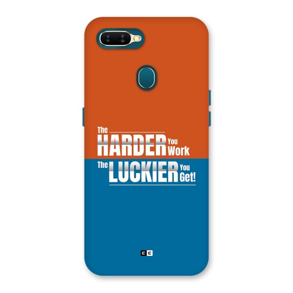 Hard Luck Back Case for Oppo A12