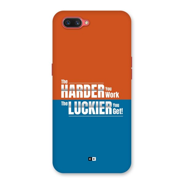 Hard Luck Back Case for Oppo A3s