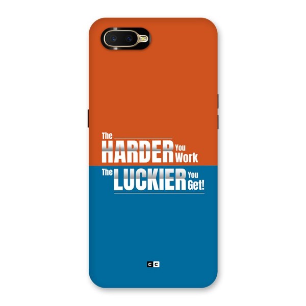 Hard Luck Back Case for Oppo K1