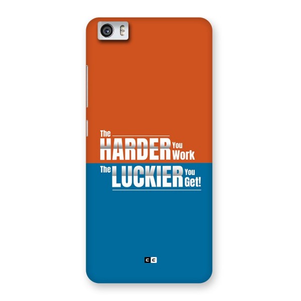 Hard Luck Back Case for Redmi Mi 5