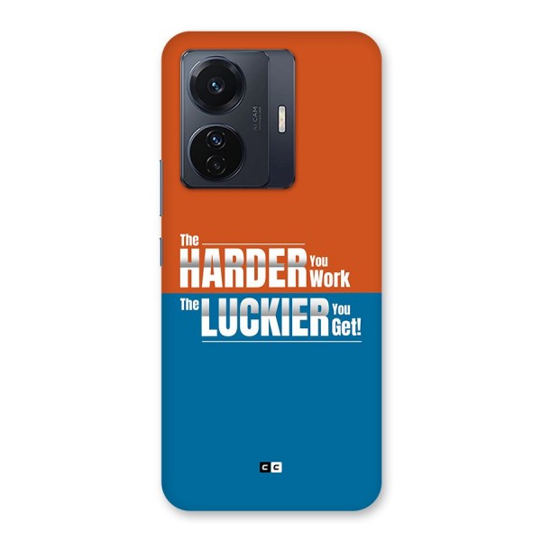 Hard Luck Back Case for Vivo iQOO Z6 Pro