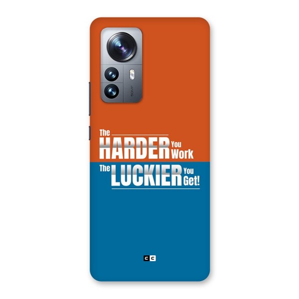 Hard Luck Back Case for Xiaomi 12 Pro