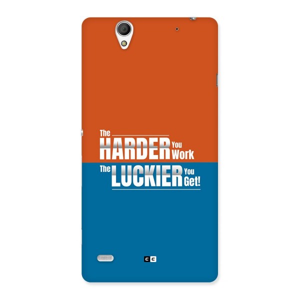 Hard Luck Back Case for Xperia C4