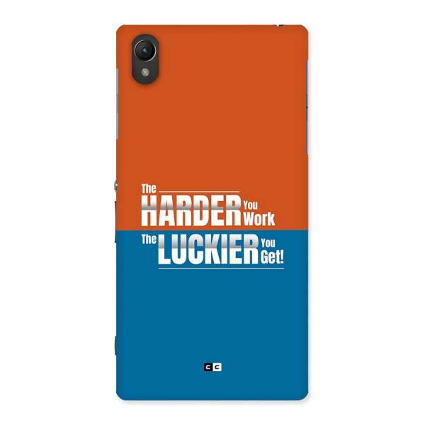 Hard Luck Back Case for Xperia Z1