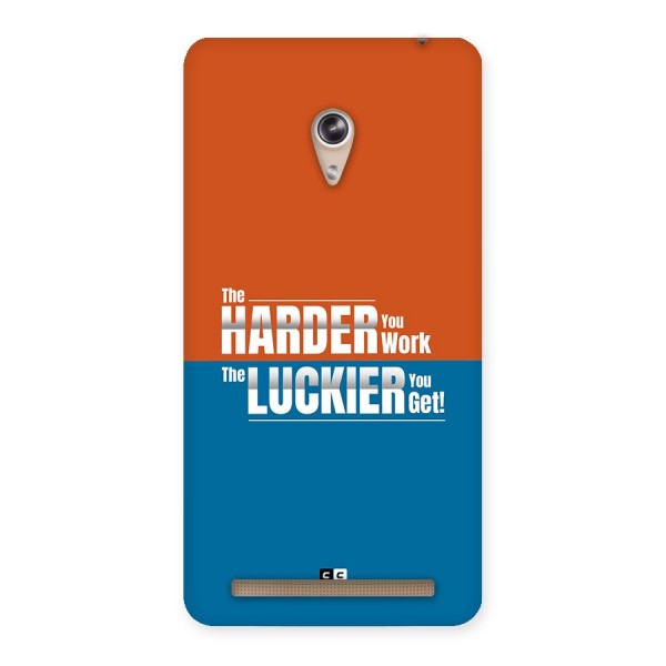 Hard Luck Back Case for Zenfone 6