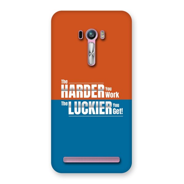 Hard Luck Back Case for Zenfone Selfie