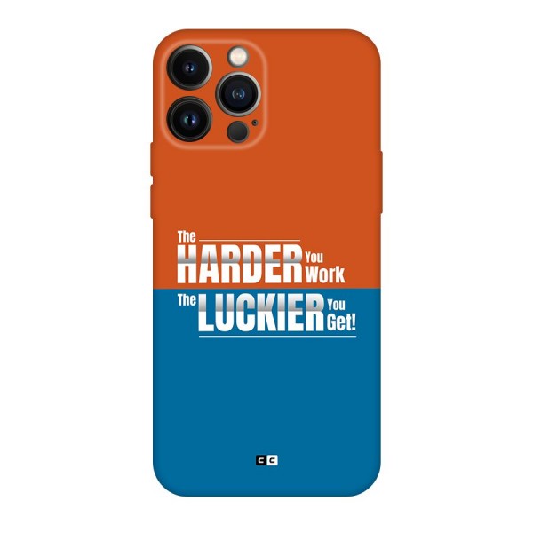 Hard Luck Back Case for iPhone 13 Pro Max