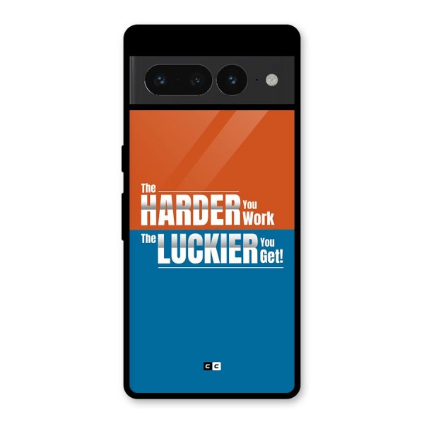 Hard Luck Glass Back Case for Google Pixel 7 Pro