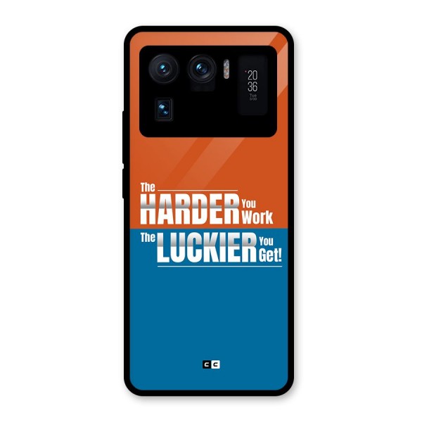 Hard Luck Glass Back Case for Mi 11 Ultra