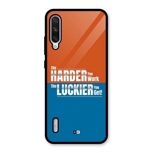 Hard Luck Glass Back Case for Mi A3