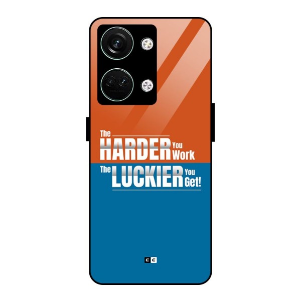 Hard Luck Glass Back Case for Oneplus Nord 3