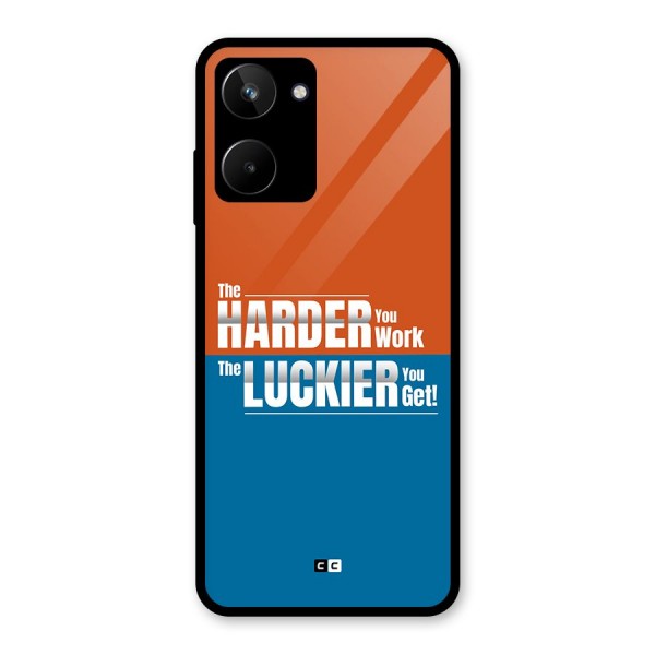 Hard Luck Glass Back Case for Realme 10