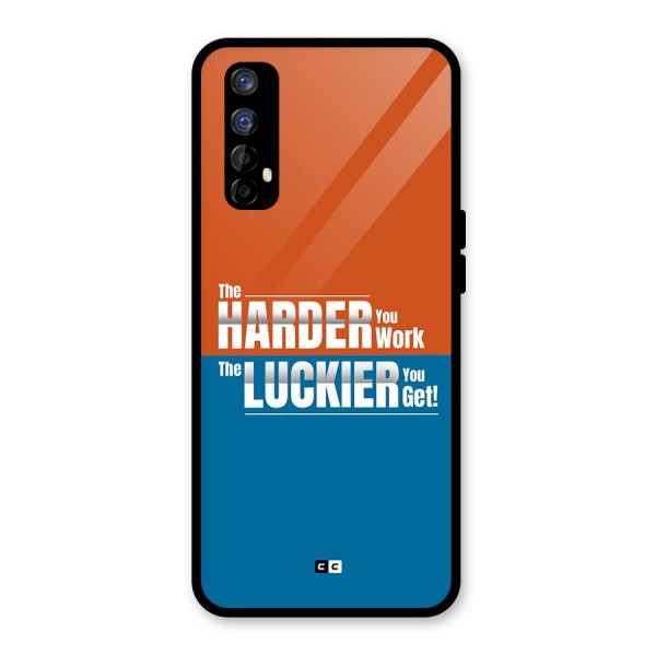 Hard Luck Glass Back Case for Realme 7