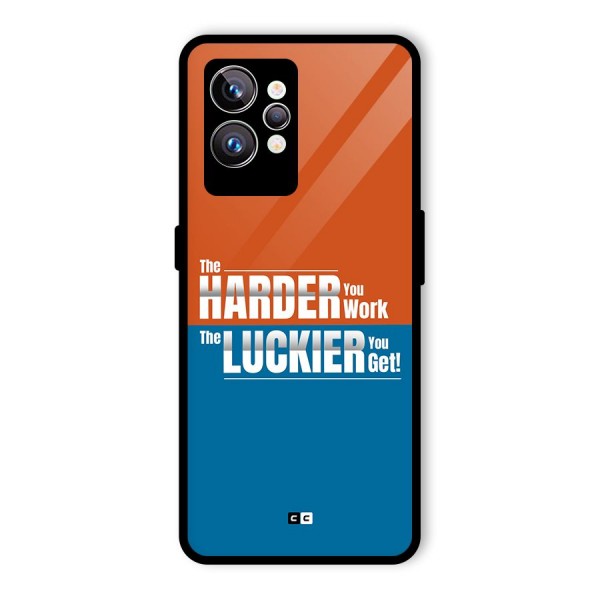 Hard Luck Glass Back Case for Realme GT2 Pro