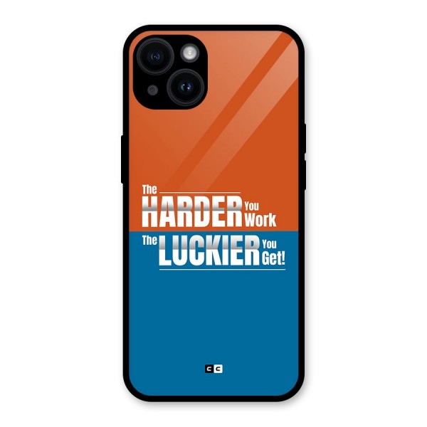 Hard Luck Glass Back Case for iPhone 14