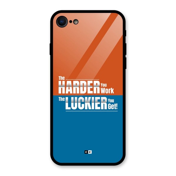 Hard Luck Glass Back Case for iPhone SE 2020