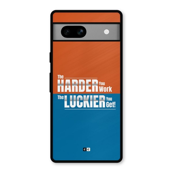 Hard Luck Metal Back Case for Google Pixel 7a