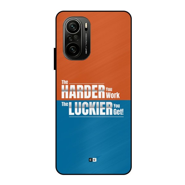 Hard Luck Metal Back Case for Mi 11X Pro