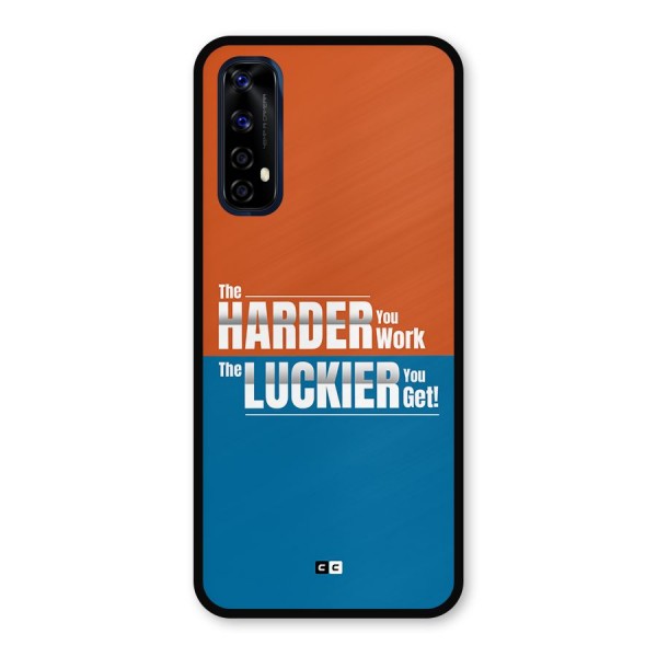 Hard Luck Metal Back Case for Realme Narzo 20 Pro