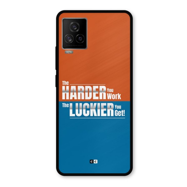 Hard Luck Metal Back Case for iQOO 7 Legend 5G