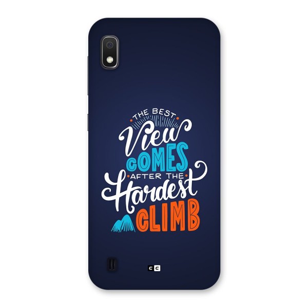 Hardest Climb Back Case for Galaxy A10