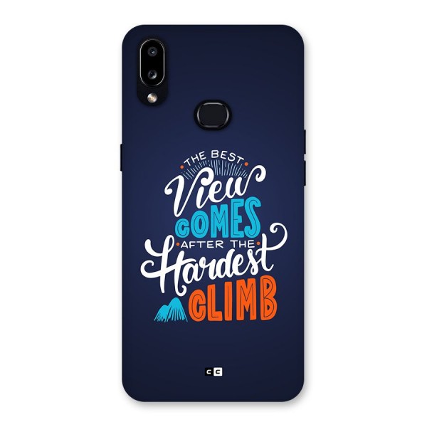 Hardest Climb Back Case for Galaxy A10s