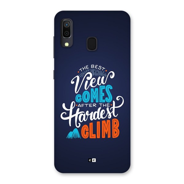 Hardest Climb Back Case for Galaxy A20