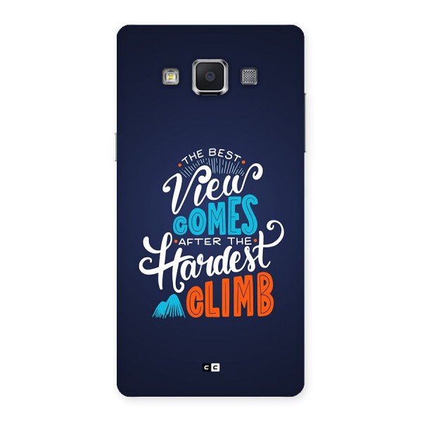 Hardest Climb Back Case for Galaxy A5