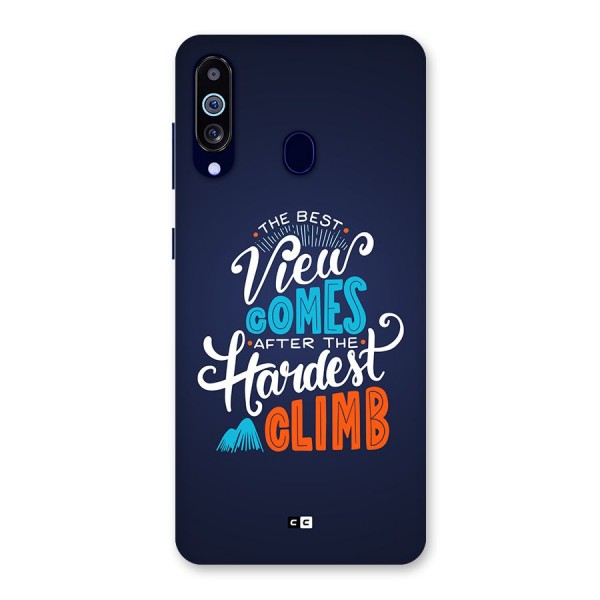 Hardest Climb Back Case for Galaxy A60