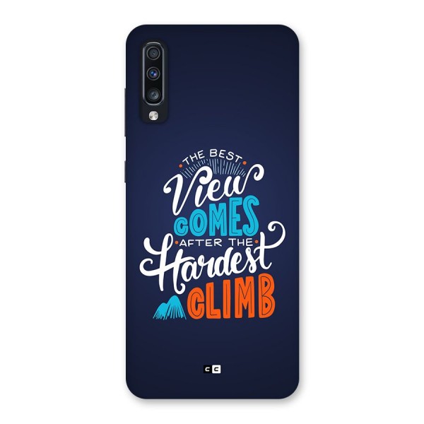 Hardest Climb Back Case for Galaxy A70